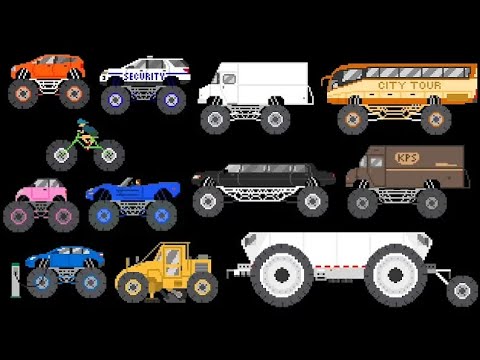 Monster Street Vehicles 2 - @TheKidsPictureShow 