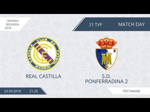 AFL. Spain. Segunda. Day 21. Real Castilla - S. D. Ponferradina 2.