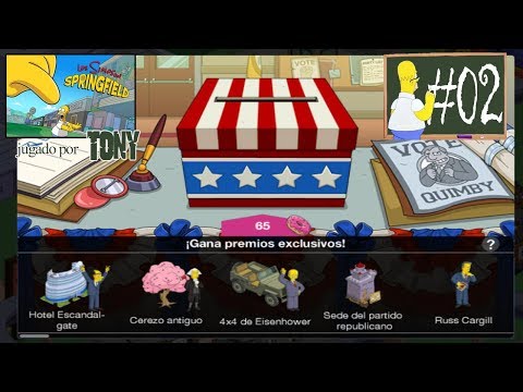 Los Simpson Springfield "Estado'19: Cap. 2 - Compro Cajas Misteriosas de Urna" por Tony