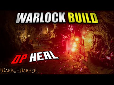 This OP Warlock Healing Build Is Actually UNFAIR in Dark and Darker!