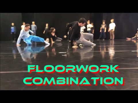 Floor Work Combo - slides&roll(Kibbutz Contemporary Dance Company)
