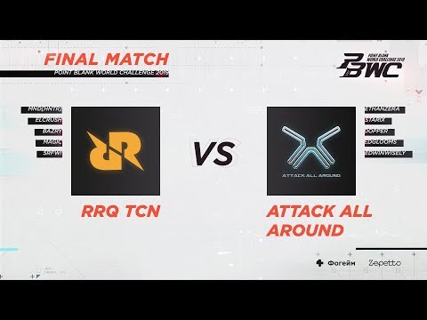PBWC2019 Final RRQ TCN VS Attack All Around