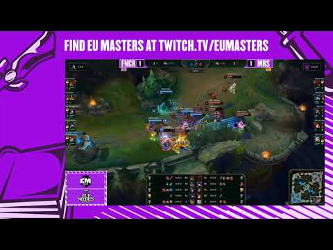 5 vs 5 Bot | FNCR vs MRS | #EUMasters Spring 2020 | Quarterfinals | Day 2
