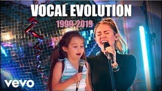 Miley Cyrus Vocal Evolution 1999-2019 (20 years)