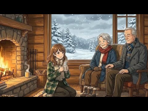 A Quiet Winter Village Life | Cozy 5-Day Story with Noshi & Grandparents | Ghibli-Style