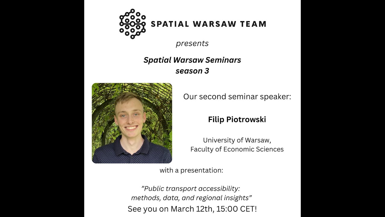 Spatial Warsaw Seminar, season 3, meeting #2