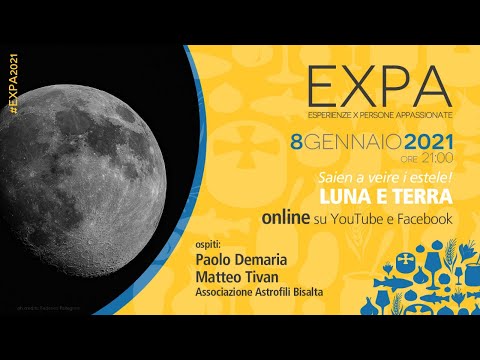 EXPA | Saien a veire i estele! | Luna e Terra
