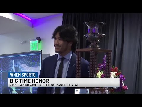 Zayne Parekh named CHL Defenseman of the Year