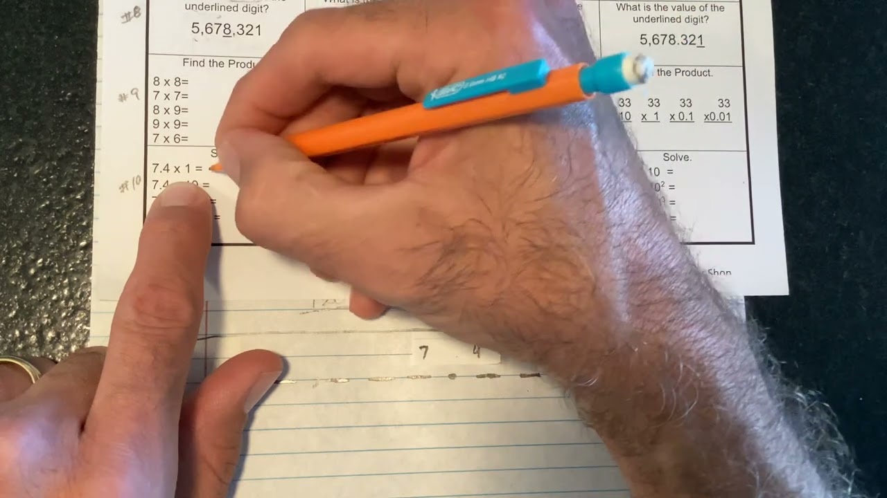 Weekly Math Practice - Q1:4 - #10