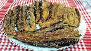 Mısır Unlu Patlıcan Kızartması Tarifi - Kızartma Tarifleri