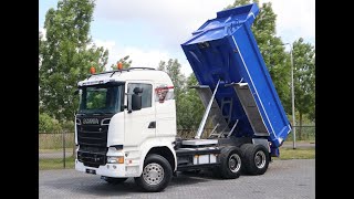 Venta de Scania R580 V8 | 6X4 | FULL STEEL | BIG AXLES | RETARDER | EURO 6 volquete - Imagen 4 | Autoline ES Scania R580 V8 | 6X4 | FULL STEEL | BIG AXLES | RETARDER | EURO 6 volquete | Imagen 4 - Autoline