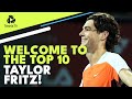 Taylor Fritz Reaches ATP Top 10 For The First Time! ??