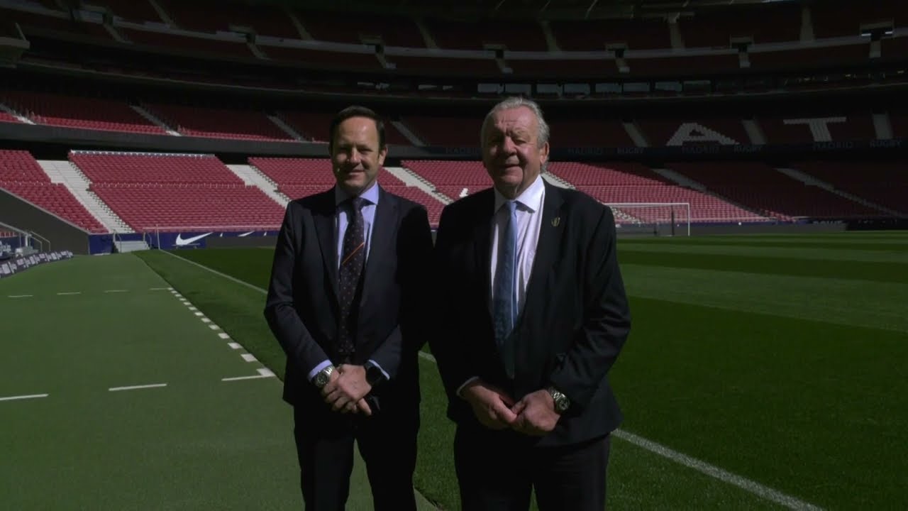Bill Beaumont visita Madrid