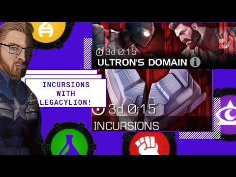 Part 2! Incursions With LegacyLion! Room 14 Fail! Doing Sec 7! Marvel Contest Of Champions!