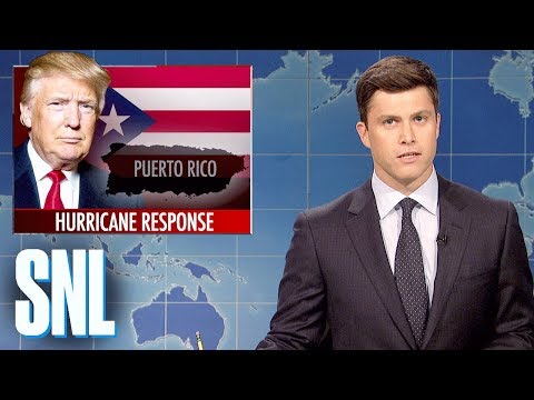 Weekend Update on Hurricane Maria - SNL