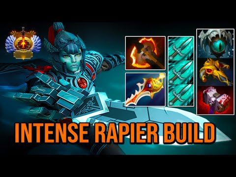 [ Phantom Assassin ] INTENSE RAPIER BUILD - OVERPOWER CARRY - CRAZY CRIT STRIKE - GAMEPLAY