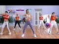 AEROBIC REDUCTION OF BELLY FAT QUICKLY Complete An Aerobic Exercise At Home Zumba Class