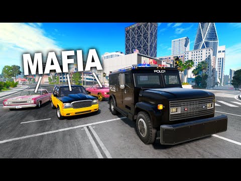 MAFIA vs POLICE! - BeamNG