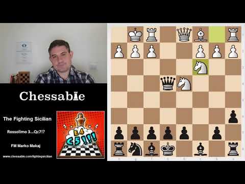 The Fighting Sicilian - The Rossolimo