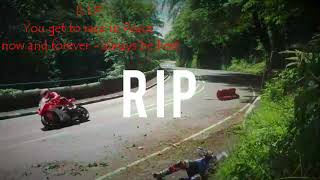 Danny Webb Crash 2017 - Isle of man TT - Superbike - Support The Family Daley Mathison.