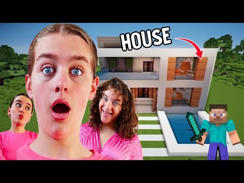 SOCKIE'S HOUSE TOUR Gaming in MINECRAFT w/ The Norris Nuts