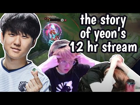 summarizing TL Yeon's 12 hour stream (Ft. apa bradley haeri)