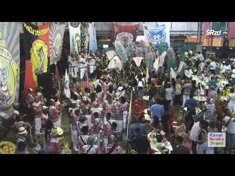 UNIÃO IMPERIAL - SANTOS - Apresentação do Samba Campeão - Carnaval 2018