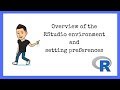 R Tutorials For Beginners Overview Of The RStudio Environment And Setting Preferences