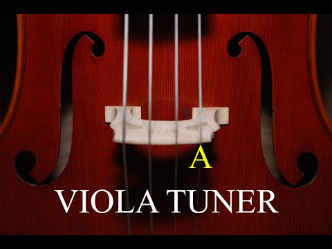 VIOLA Tuner A=440 - Easy to use - A D G C