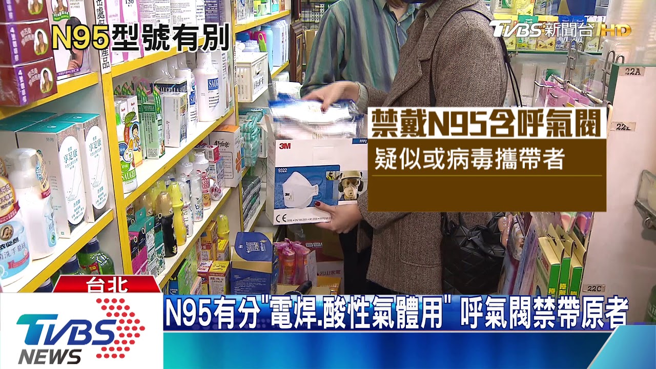 別亂買!N95型號有差異 醫:防塵恐不防病毒
