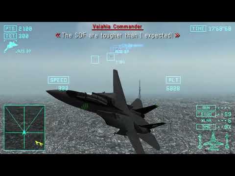 Ace Combat: Joint Assault - Feral Cat vs. Orgoi