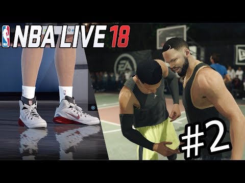 NBA Live 18 The One Career Mode - The Return! Rucker Park! 1st Street Ball Game!  Ep. 2