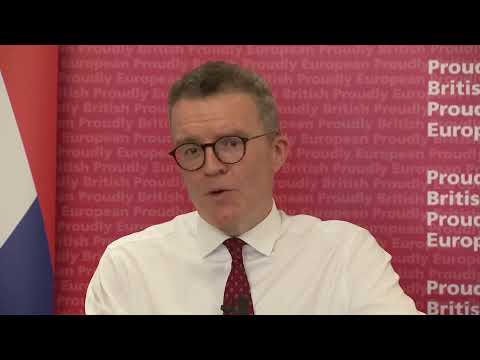 Labour's Tom Watson delivers speech arguing to remain in Europe