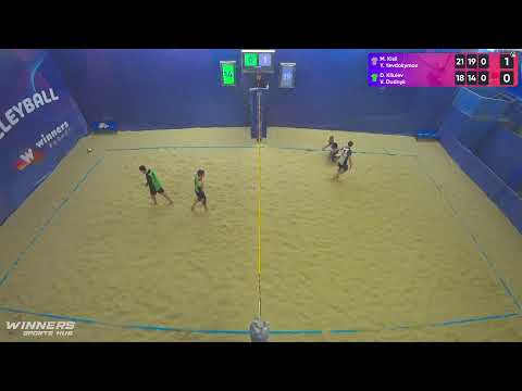 03:25 M. Kisil / Y. Yevdokymov - D. Kliuiev / V. Dudnyk 27.04.2023 | Winners Beach Volleyball