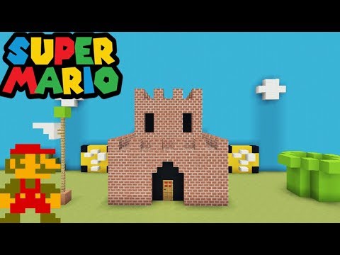 Minecraft Tutorial: How To Make A Mario Castle "Mario House"