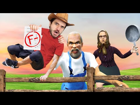 SCHOOLBOY RUNAWAY, MAS AGORA ELE TÁ DE FÉRIAS E PRECISA FUGIR DA FAZENDA DOS AVÓS!