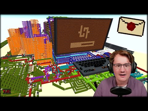 REDSTONE PC with real APPS & OPERATING SYSTEM - 📪 Ep. 1024