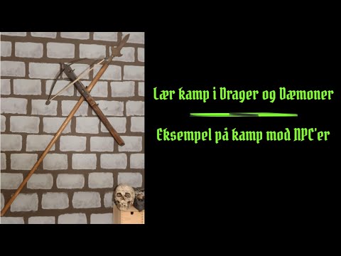 Kampeksempel i Drager og dæmoner mod NPC