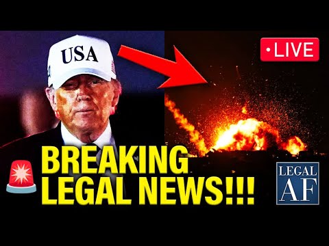 LIVE: UNLAWFUL WAR IN IRAN + EPSTEIN COVER UP!!! | Legal AF