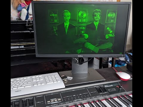 Eurythmics - Sweet Dreams - miniDexed, the sound of 8 Yamaha DX7. miniDexed - RD-300 build