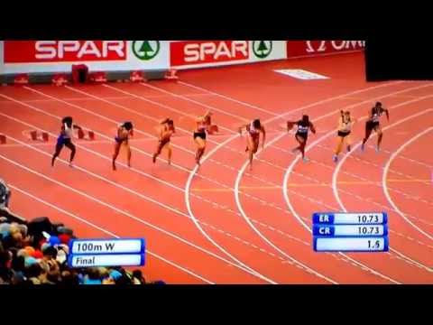 Zurich 2014 Women 100 m final