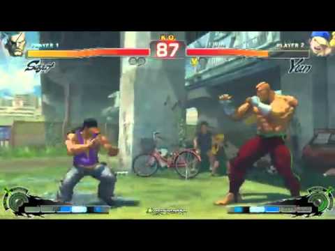 SSF4 AE GODSGARDEN POOLS [Sagat] Bonchan  vs banbaban [Yun]