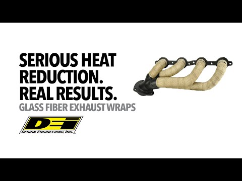 Glass Fiber Exhaust Wraps From Design Engineering, Inc.