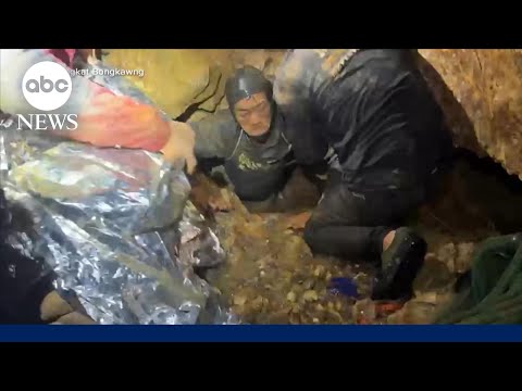 Race against time to save last 2 cave miners in Laos