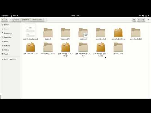 Updating the version of Django based Web Application