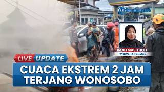 Efek Hampir 2 Jam Cuaca Ekstrem Terjang Kabupaten Wonosobo, Picu Pohon Tumbang di 4 Kecamatan