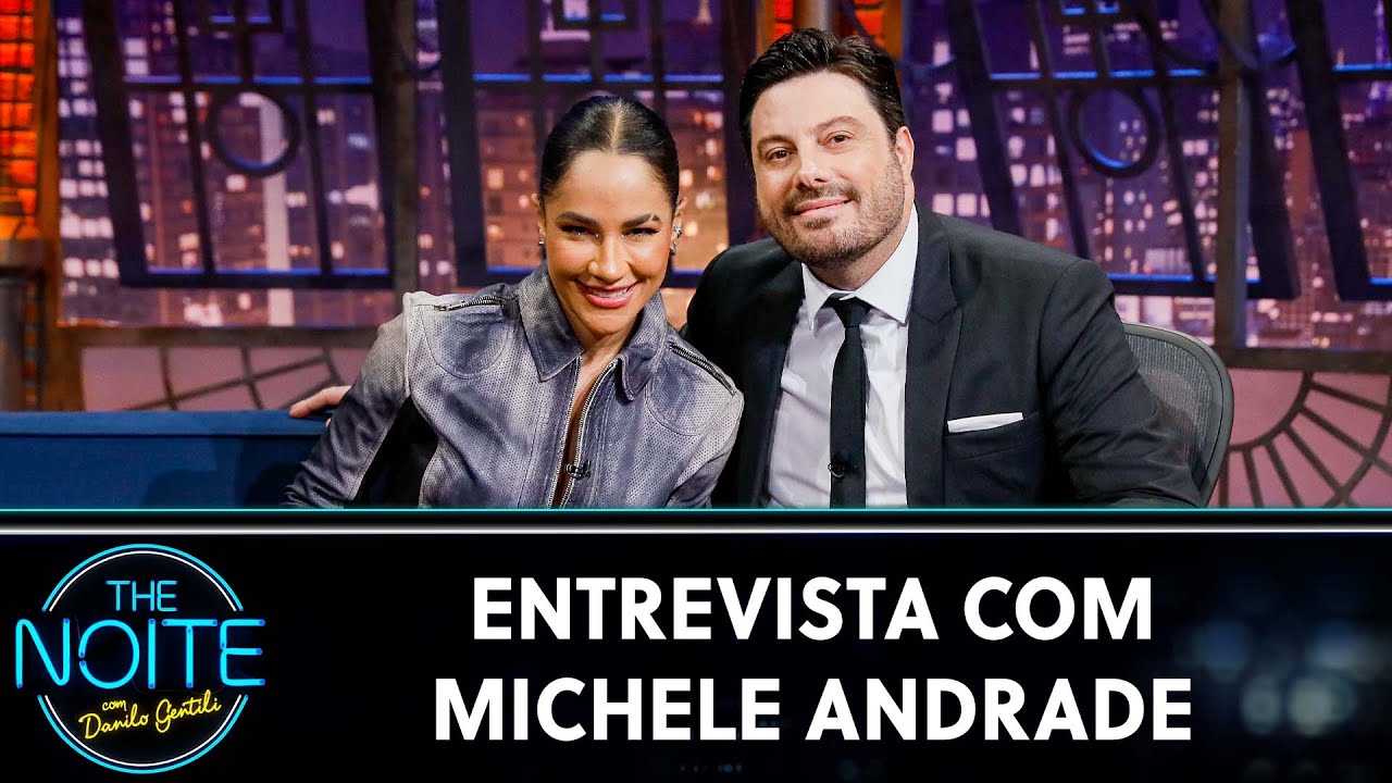 Entrevista com Michele Andrade, dona do hit do Carnaval 2025 | The Noite (25/02/25)