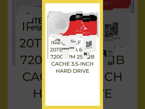 Seagate ST20000NE000 IronWolf Pro 20TB SATA 6Gb/s 7200RPM 256MB Cache 3.5-Inch Hard Drive