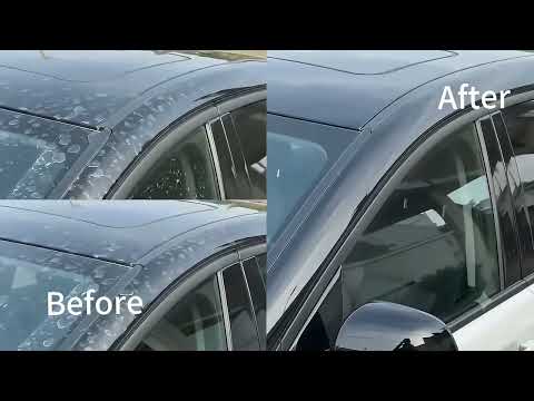 Watermarks on The Car Windows and Body Paint