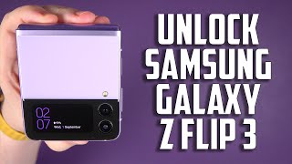How to Unlock Samsung Galaxy Z Flip 3